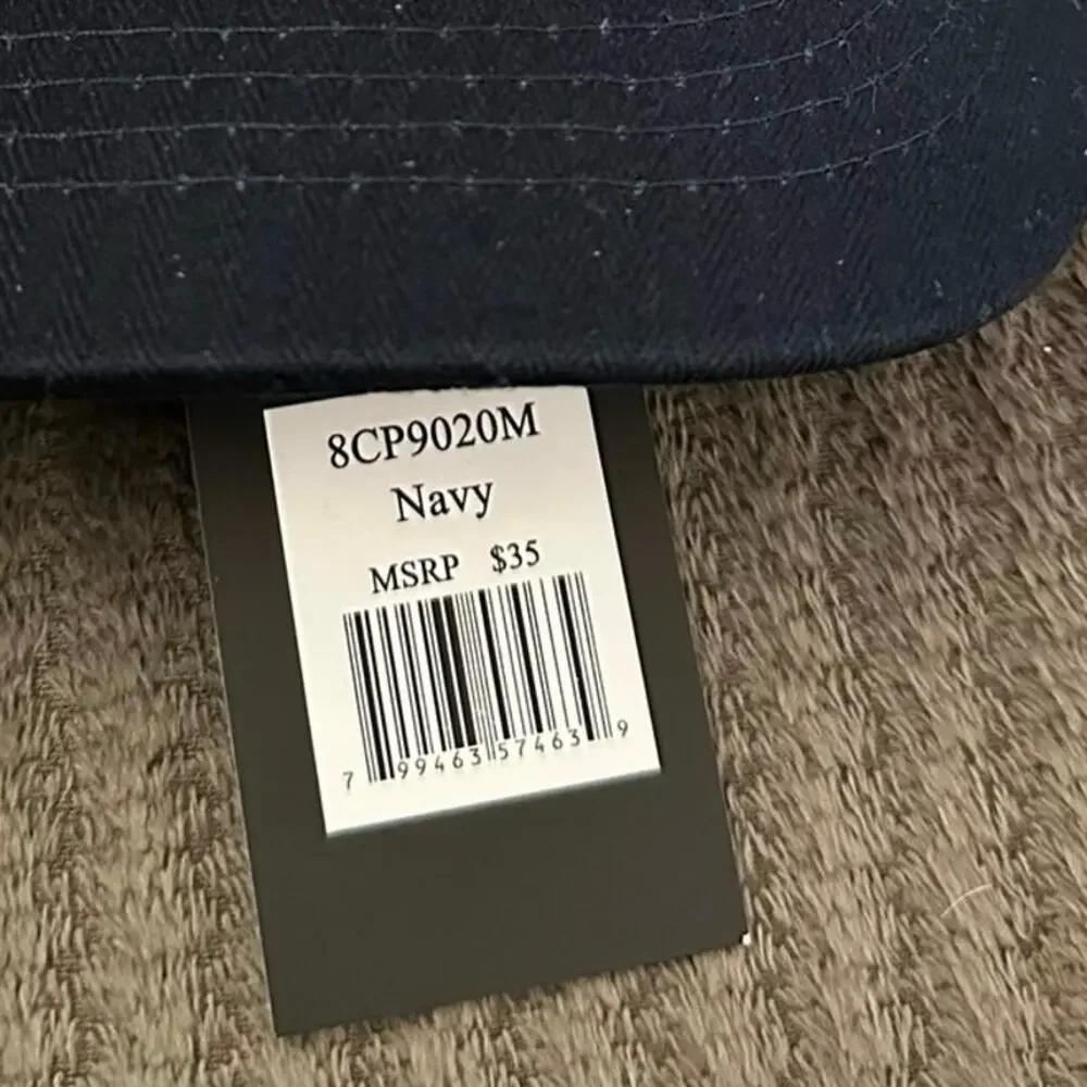 PX 100% Cotton ball cap. One size‎ fits most Navy Adjustable see pictures - Picture 6 of 6